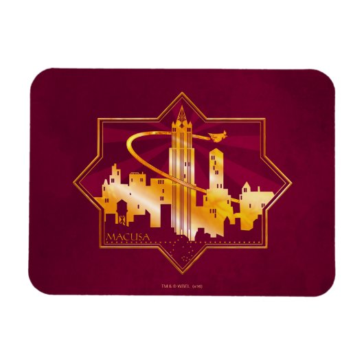 MACUSA™グラフィックバッジ マグネット (横)