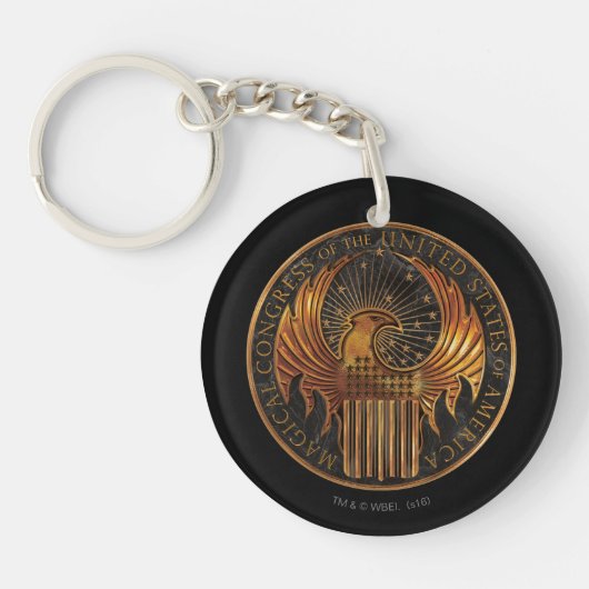 MACUSA™メダリオン キーホルダー (正面)