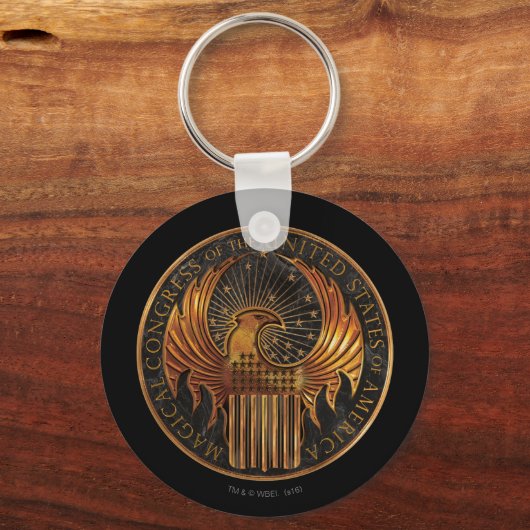 MACUSA™メダリオン キーホルダー (正面)