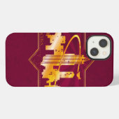 MACUSA™ Graphic Badge iPhoneケース (裏面横)
