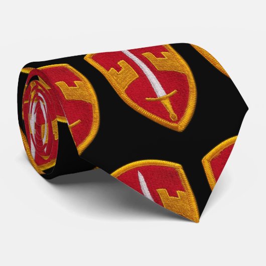 MACV軍隊アドバイザーVietnam War Patch Tie ネクタイ (ロール)