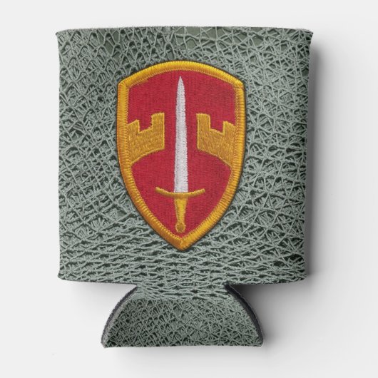 MACV軍隊支援指令ベトナム戦争缶C 缶クーラー (正面)