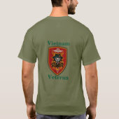 MACVSOG軍隊アシスタンスコマンドVietnam Vets Tシャツ (裏面)