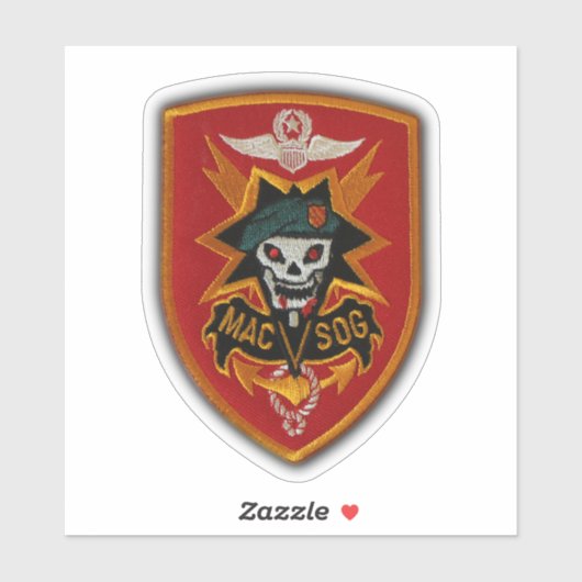 MACVSOG SOG Vietnam War Veterans Contour Sticker シール (シート)