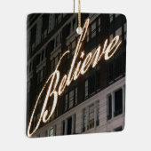 Macyのクリスマスのオーナメントを信じて下さい セラミックオーナメント (右)