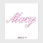 Macy シール (シート)