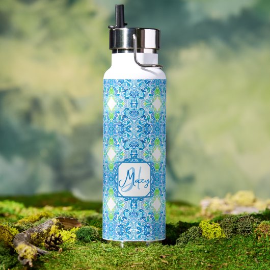 Macy Mosaic Water bottle ウォーターボトル (アウトドア (回転後))