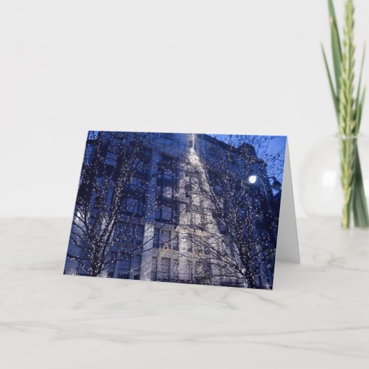 Macysの木の布告者の正方形 シーズンカード (正面)