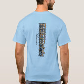 MADがデザインされたFRENZIEDminds Tシャツ (裏面)