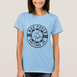 MADポーカーバレットロゴ 女性用Tシャツ Tシャツ