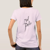 MAD ポーカー バレット ロゴ 女性用Tシャツ Tシャツ (裏面)