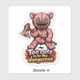 🐻💢 "Mad Bear Energy" Sticker 🎯🔥 シール