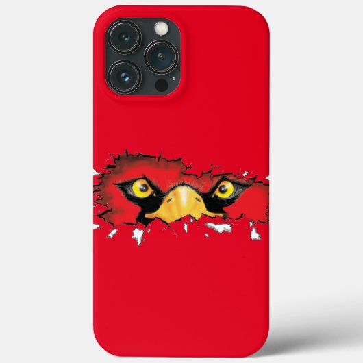 "Mad Cardinal" Case-Mate iPhoneケース (裏面)