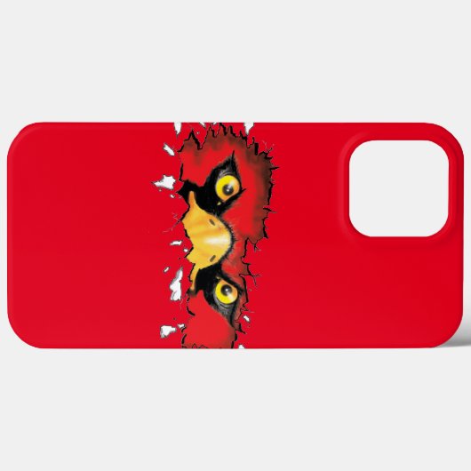 "Mad Cardinal" Case-Mate iPhoneケース (裏面 (横))