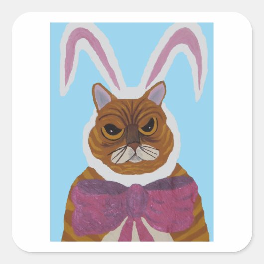 Mad Cat スクエアシール (正面)