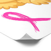 Mad Chick Messed With Mother 3L Breast Cancer ポスター (角)