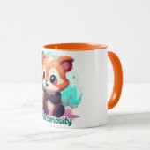 Mad curiosity - Curiosité folle マグカップ (正面右)