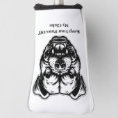   Mad Dog Fun-Loving Golfer ゴルフヘッドカバー (回転90)