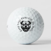 Mad Dog Golfers ゴルフボール (正面)