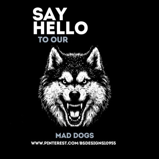 Mad Dog Wolf Golfers ゴルフボール