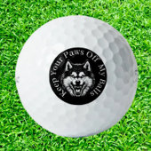 Mad Dog Wolf Golfers ゴルフボール