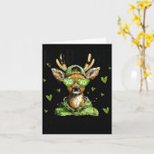 Mad Retro Love For My Mama Deer Hunting Boys Valen カード (黄色い花)