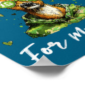 Mad Retro Love For My Mama Deer Hunting Boys Valen ポスター (角)