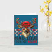 Mad Retro Love For My Mama Deer Hunting Happy Vale カード (黄色い花)