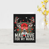Mad Retro Love For My Mama Deer Hunting Happy Vale カード (黄色い花)