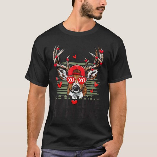 Mad Retro Love For My Mama Deer Hunting Happy Vale Tシャツ (正面)