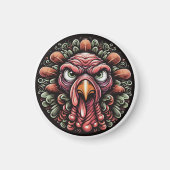 "Mad Turkey" Magnet マグネット (正面)
