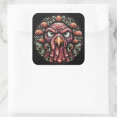 "Mad Turkey" Sticker Sheet スクエアシール (バッグ)