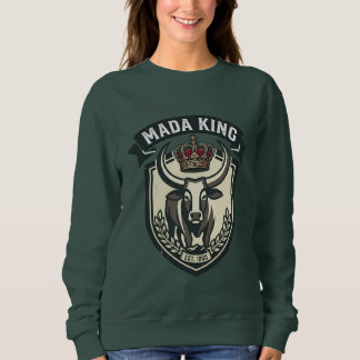 MADA KING | Malagasy Zebu Madagascar T-Shirt スウェットシャツ