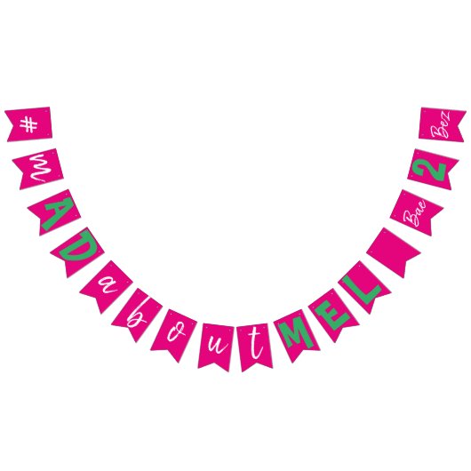 #mADaboutMEL / Bae2Bezバナー バンティングフラッグ (全)