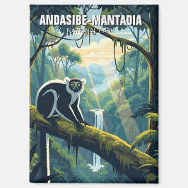 Madagascar Andasibe-Mantadia National Park Travel マグネット