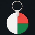 Madagascar Flag キーホルダー<br><div class="desc">Patriotic flag of Madagascar.</div>