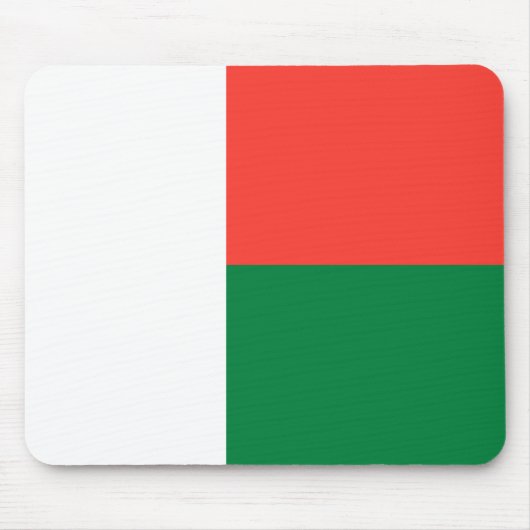 Madagascar Flag マウスパッド (正面)