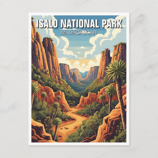 Madagascar Isalo National Park Travel ポストカード (正面)