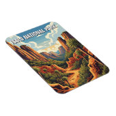 Madagascar Isalo National Park Travel マグネット (右側)