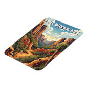 Madagascar Isalo National Park Travel マグネット (左側)