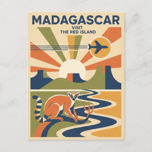 Madagascar Travel ポストカード (正面)