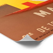 Madagascar Travel Poster Africa Art African Print ポスター (角)