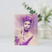 Madamポストカードに電話かわいらしする ポストカード (スタンド正面)