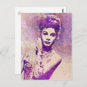 Madamポストカードに電話かわいらしする ポストカード (正面/裏面)