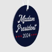Madam President 2024 I - Kamala Harris オーナメント (正面)
