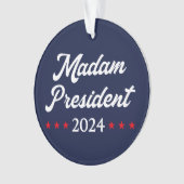 Madam President 2024 I - Kamala Harris オーナメント (正面)