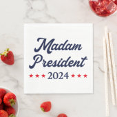 Madam President 2024 I - Kamala Harris スタンダードランチョンナプキン (インサイチュ)