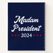 Madam President 2024 I - Kamala Harris ノートブック (裏面)