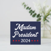 Madam President 2024 I - Kamala Harris ポストカード (スタンド正面)