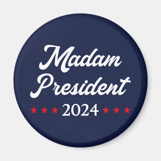 Madam President 2024 I - Kamala Harris マグネット (正面)